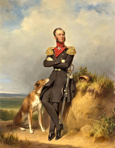 William II (1792-1849), King of the Netherlands by Jan Adam Janszoon Kruseman